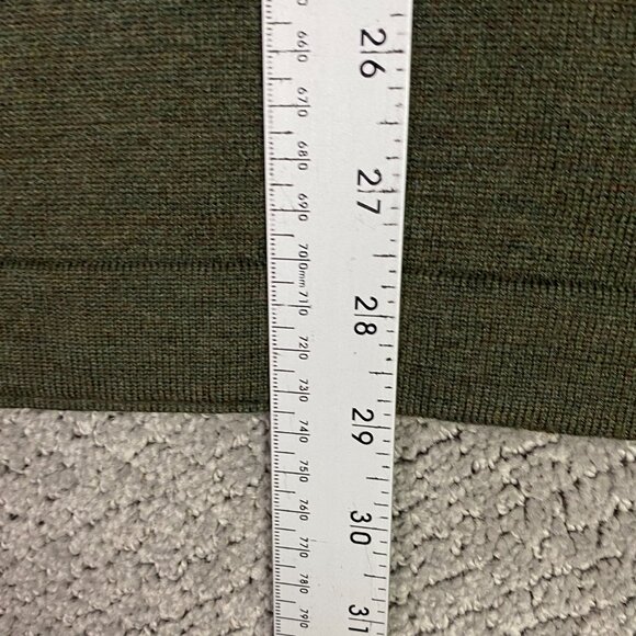 Joseph Abboud Sweater Men's XXL Green Extra Fine Merino Wool 1/4 Zip 2XL - Picture 9 of 9